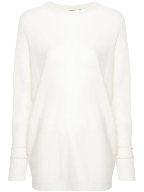sequin-embellished jumper